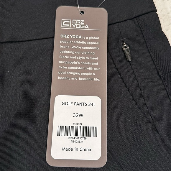 All-Day Comfy Classic-Fit Golf Pants 34L'' - Picture 4 of 5